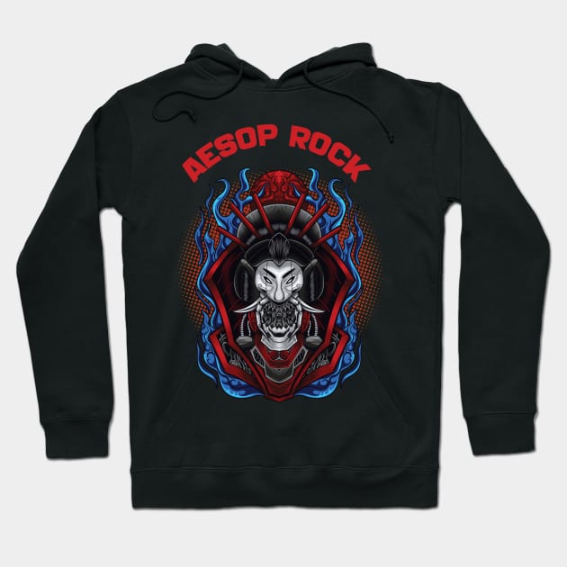 aesop rock Hoodie by alselinos